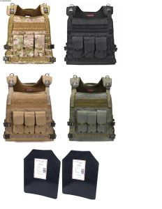 Tactical Scorpion Gear Level III AR500 Body Armor Wildcat Molle Vest Multicam