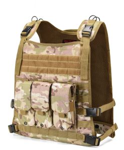 Tactical Scorpion Gear - Wildcat MOLLE Armor Plate Carrier Vest - Multicam