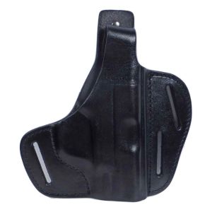 Tactical Scorpion Gear For S&W M&P Shield Leather Holster- 3 slot Black