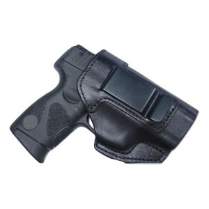Tactical Scorpion Gear - Leather IWB Concealment Holster Fits: SW M&P 45 compact, SD9 & Glock 17