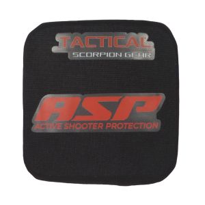 Tactical Scorpion ASP Active Shooter Protection Body Armor Plates - Level RF2 Special Threats ASP PE Body Armor 6x6 Plate