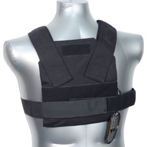 Tactical Scorpion Gear AR500 Bobcat 8X10 Concealed Body Armor Carrier Vest Black