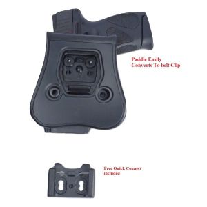 Tactical Scorpion Gear - Fits Glock 42 Holster Thumb release Level II Polymer