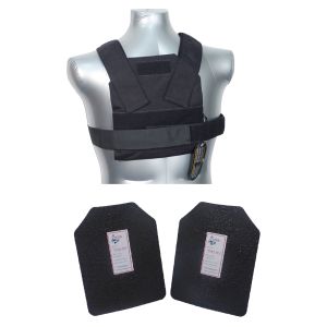 Tactical Scorpion Level Iii Ar500 Body Armor 8X10 Concealed Bobcat Vest Black
