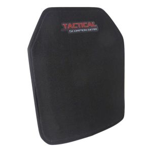 Tactical Scorpion Stab Resistant 3A Body Armor PE Hard Multi Curved 11x14 Plate